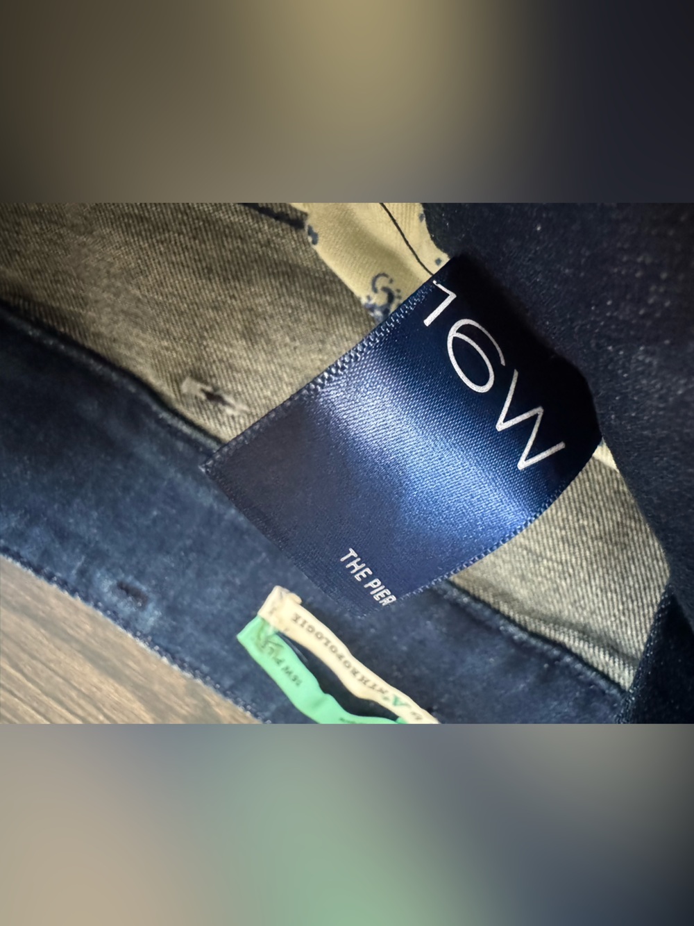 The Pier Relaxed Trouser Jeans Pilcro Anthropologie NWOT Size 16W Plus $138 - Picture 10 of 16